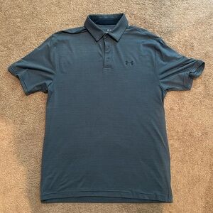 Under Armour Playoff Polo - Blue - Medium (M)